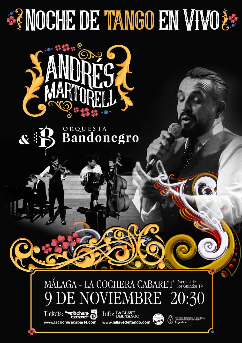 La Cochera Cabaret – Bandonegro & Andres Martorell